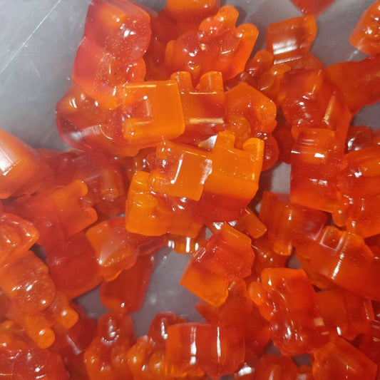 orange sunset margarita gummy bears