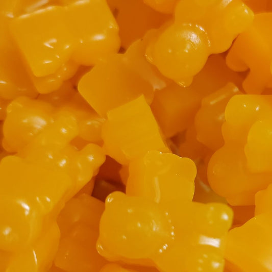 mango wine infused gummy bears